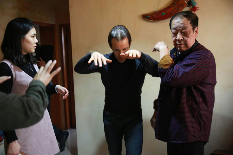 Entrainement Yi Quan chez maître Wei Yuzhu Entrainement Yi Quan chez maître Wei Yuzhu